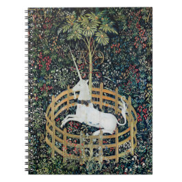 De Unicorn in gevangenschap, Floral Fantasy Unicor Notitieboek