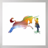 De Unicorn Poster (Voorkant)