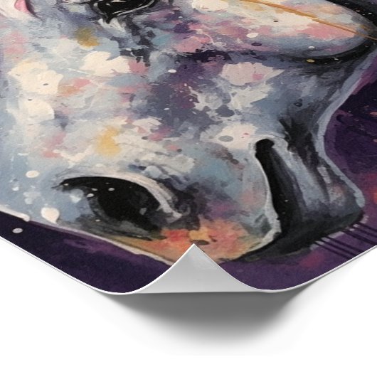 De Unicorn Poster (Hoek)