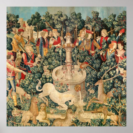 De Unicorn wordt gevonden Poster (Voorkant)