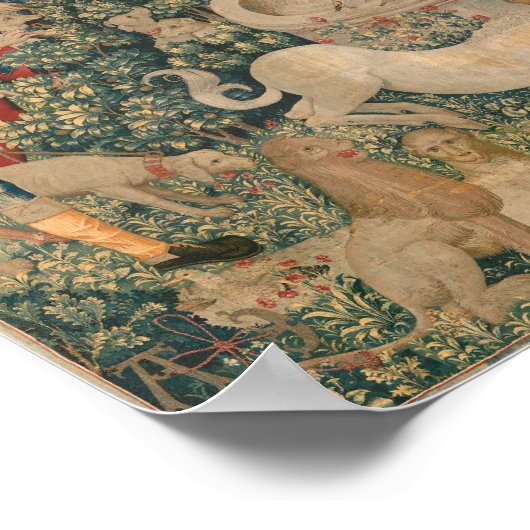 De Unicorn wordt gevonden Poster (Hoek)