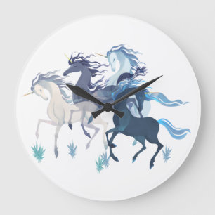 De Unicorns klok draaien
