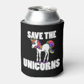 De Unicorns opslaan Blikjeskoeler (Blikje Voorkant)