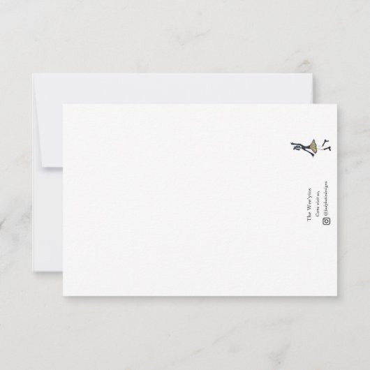 De Unicycle Flat Kaart (Achterkant)