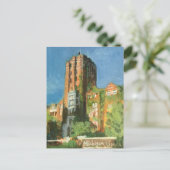 De Unie Ann Arbor van Michigan Briefkaart (Staand voorkant)