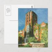 De Unie Ann Arbor van Michigan Briefkaart (Voorkant / Achterkant)