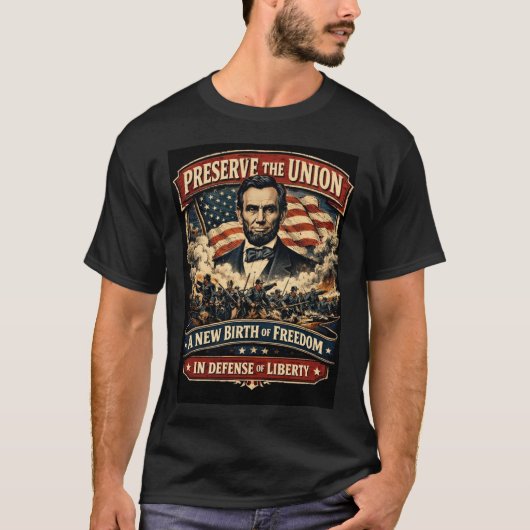 De unie bij elkaar houden t-shirt (Voorkant)
