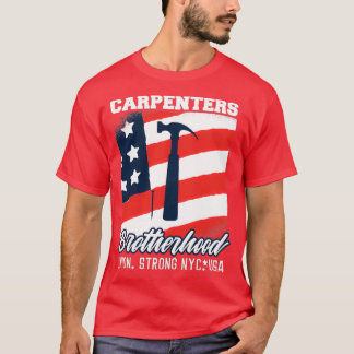 De Unie van Carpenters in Amerika T-shirt