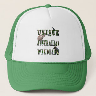 de unieke Australische Logo van het wilde Afbeeldi Trucker Pet