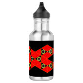 De unieke Design van de Douanewaterfles op Zazzle Waterfles (Rechts)