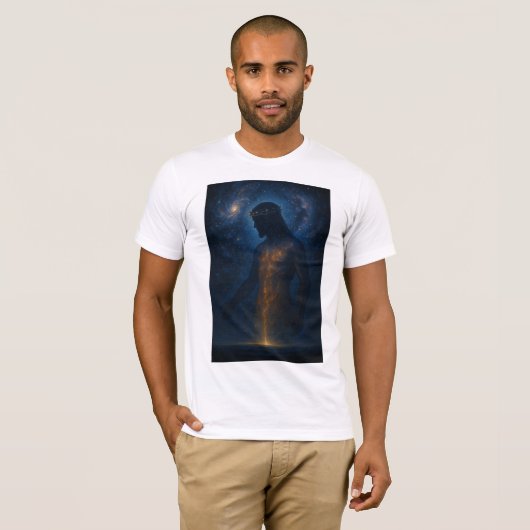 De unieke God zegene u T-shirt (Voorkant volledig)