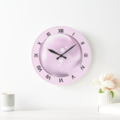 De unieke Roze Zwarte Aantallen van de Klok van de (Huis)