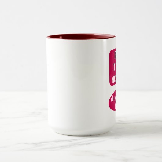 De unieke toekomst van de leraar in ruste! -Mok Mok (Midden)