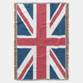 De Union Jack Britse vlag Deken (Voorkant Verticaal)