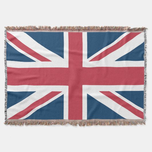 De Union Jack Britse vlag Deken (Voorkant)