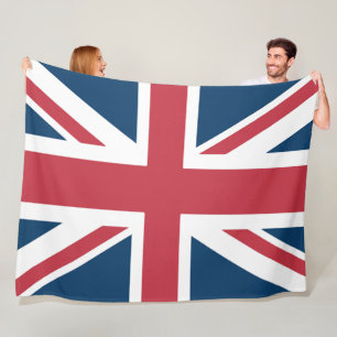 De Union Jack Britse vlag Fleece Deken