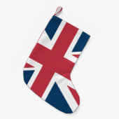 De Union Jack Britse vlag Kleine Kerstsok (Voorkant (Hangend))