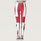De Union Jack Britse Vlag Leggings (Voorkant)