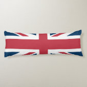 De Union Jack Britse Vlag Lichaamskussen (Achterkant)