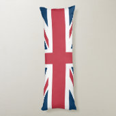 De Union Jack Britse Vlag Lichaamskussen (Achterkant (Verticaal))