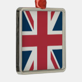 De Union Jack Britse vlag Metalen Ornament (Rechts)