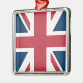 De Union Jack Britse vlag Metalen Ornament (Links)