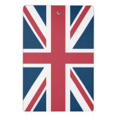 De Union Jack Britse vlag Mini Klembord (Achterkant)