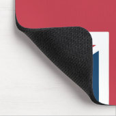 De Union Jack Britse vlag Muismat (Hoek)