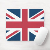De Union Jack Britse vlag Muismat (Met muis)