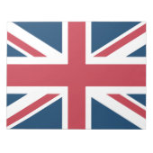 De Union Jack Britse vlag Notitieblok (Voorkant)
