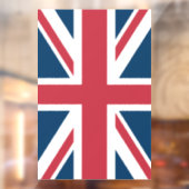 De Union Jack Britse vlag Raamsticker (Vel 2)