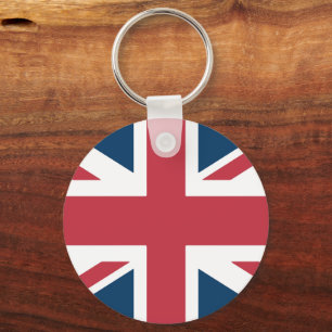 De Union Jack Britse Vlag Sleutelhanger