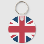 De Union Jack Britse Vlag Sleutelhanger (Achterkant)