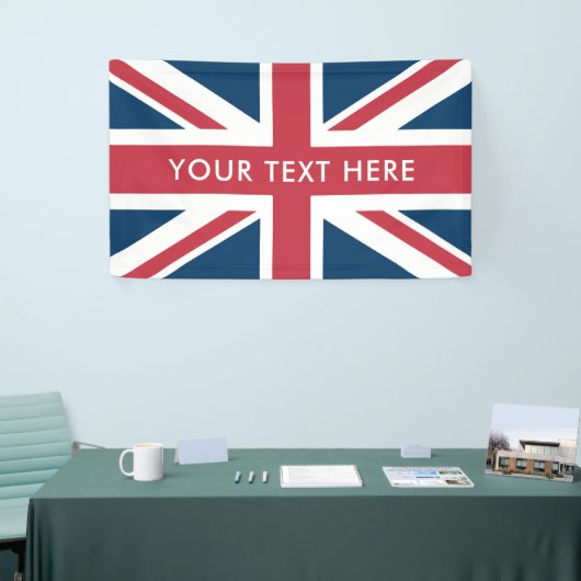 De Union Jack Britse vlag Spandoek (Beurs)