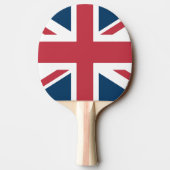 De Union Jack Britse vlag Tafeltennisbatje (Achterkant)