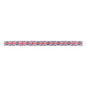 De Union Jack Britse Vlaglint Satijnen Lint (Voorkant)