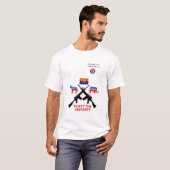 De Uniparty afwijzen T-shirt (Voorkant volledig)