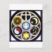 De Unitaire Universalistische Kerk Rockford, IL Briefkaart (Voorkant)