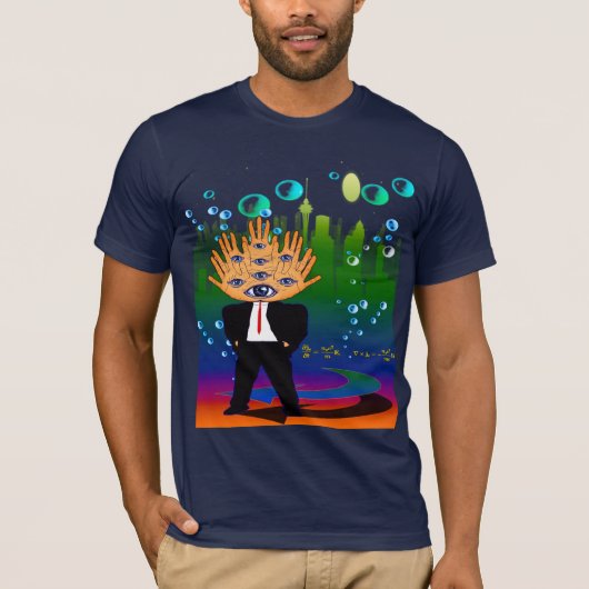 DE UNIVERSE IS QUEER T-SHIRT (Voorkant)