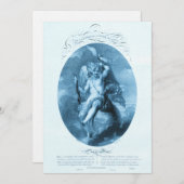 De universele macht van de liefde feestdagenkaart (Voorkant / Achterkant)