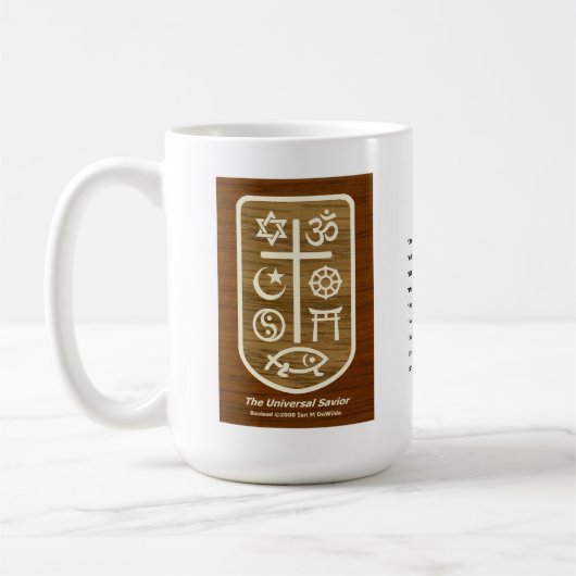De Universele Verlosser Koffiemok (Links)