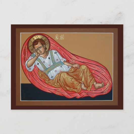 De Unslapende Ooggepresteerkaart Briefkaart (Voorkant)