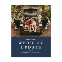 De update van het huwelijk verandert de datum navy