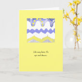 De Ups & Downs van het leven op Gele Bevordering Kaart (Gele Bloem)