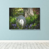 De urn Uitgerekte Druk van het Canvas Afdruk (Insitu (Houten vloer))