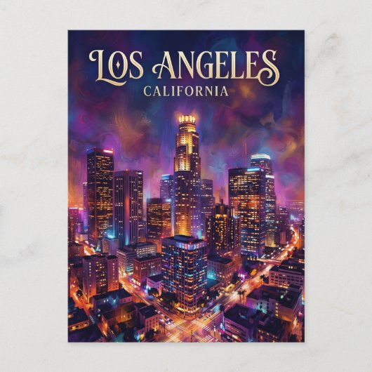 De US Bank Tower USA Briefkaart (Voorkant)
