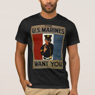 De US Marines Wilt Jou T-shirt