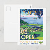 De USA Golf Open 2021 TORREY PINES cadeaus Briefkaart (Voorkant / Achterkant)