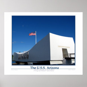 De USS ARIZONA Poster