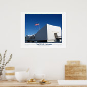 De USS ARIZONA Poster (Keuken)